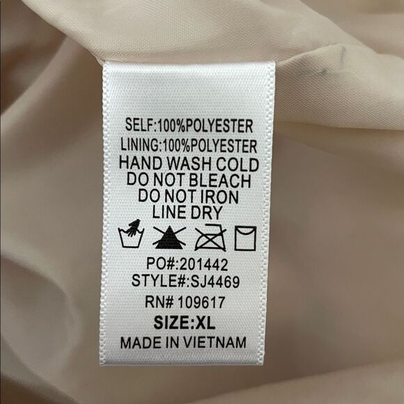 21 Saints teddy bear cream longline coat size XL - Picture 10 of 10